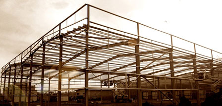 Steel framework